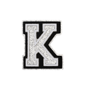 Silver Letter K